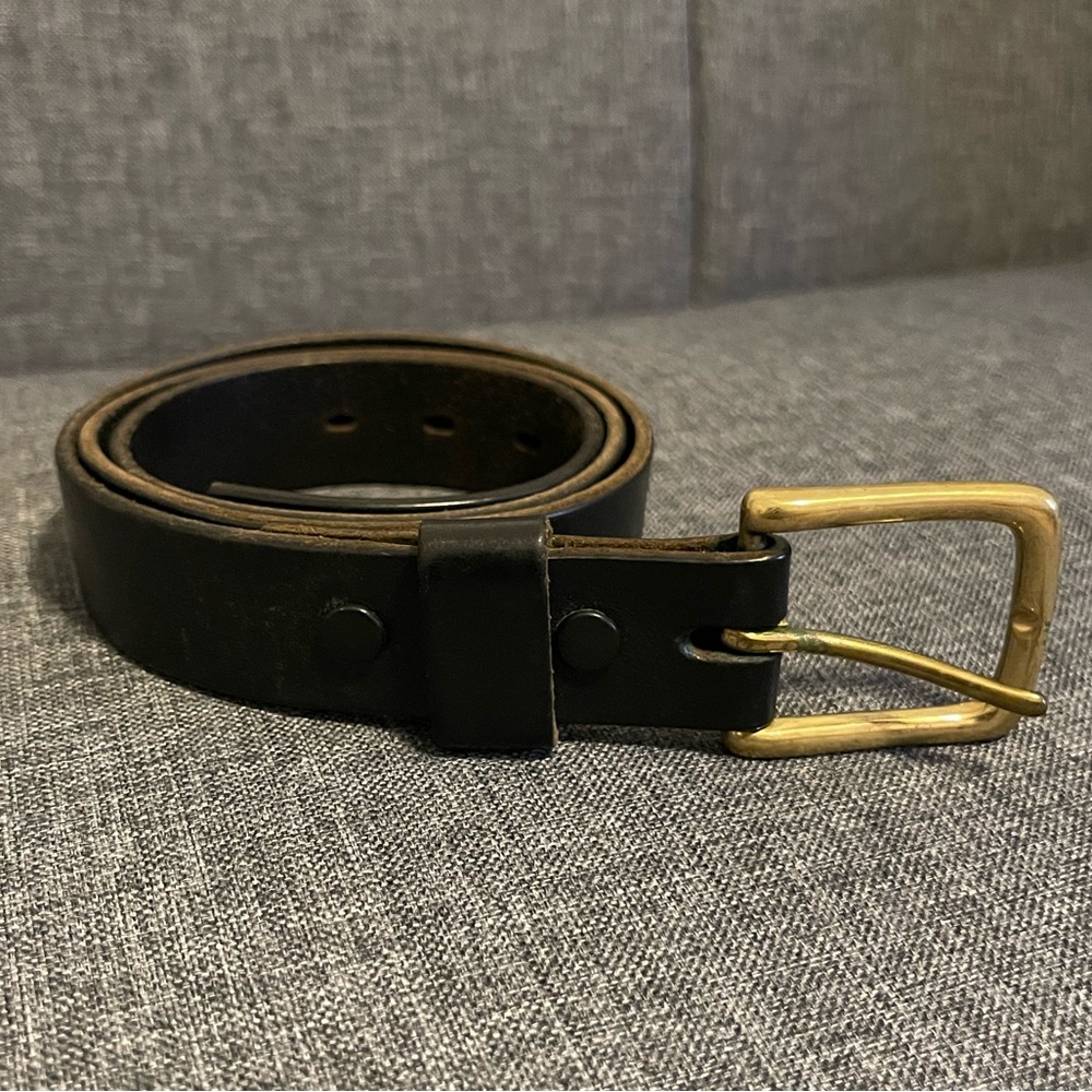 R.M. Williams Cowhide Leather Belt, Mens Size 34